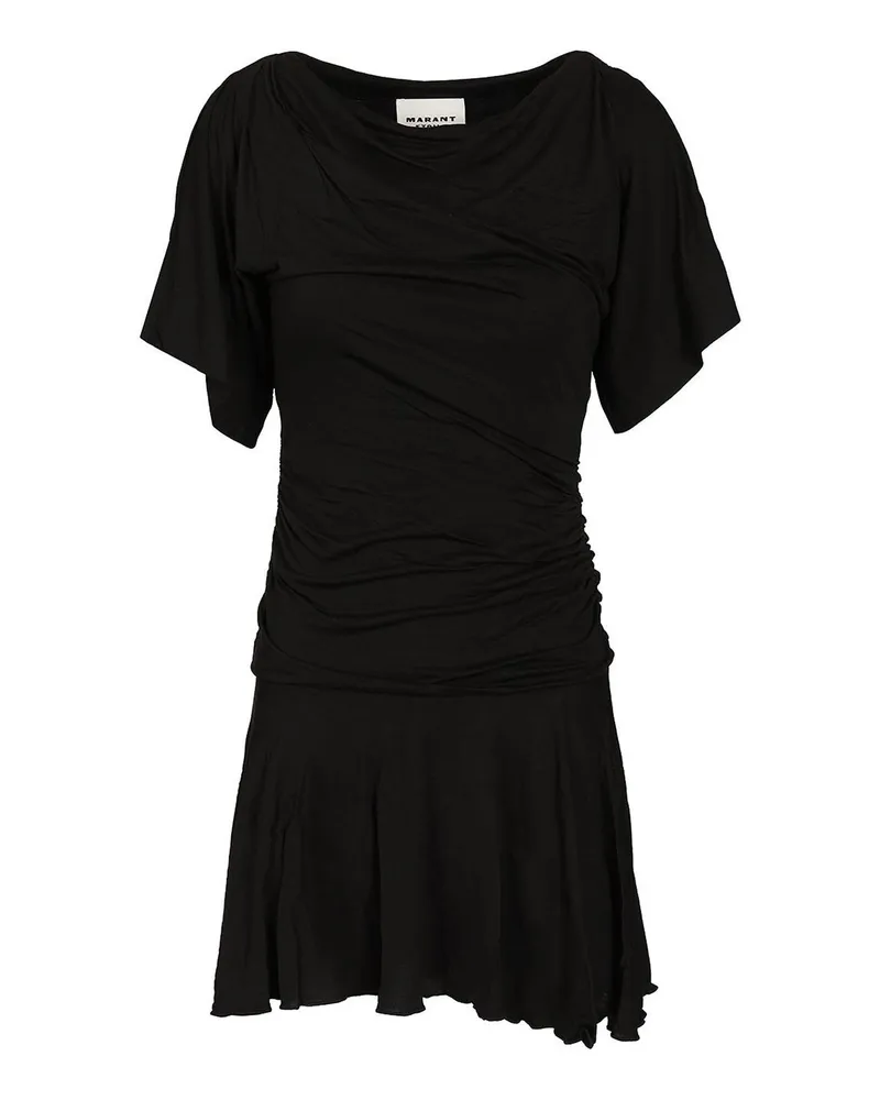 Étoile Isabel Marant Schlagjeans - Schwarz Schwarz