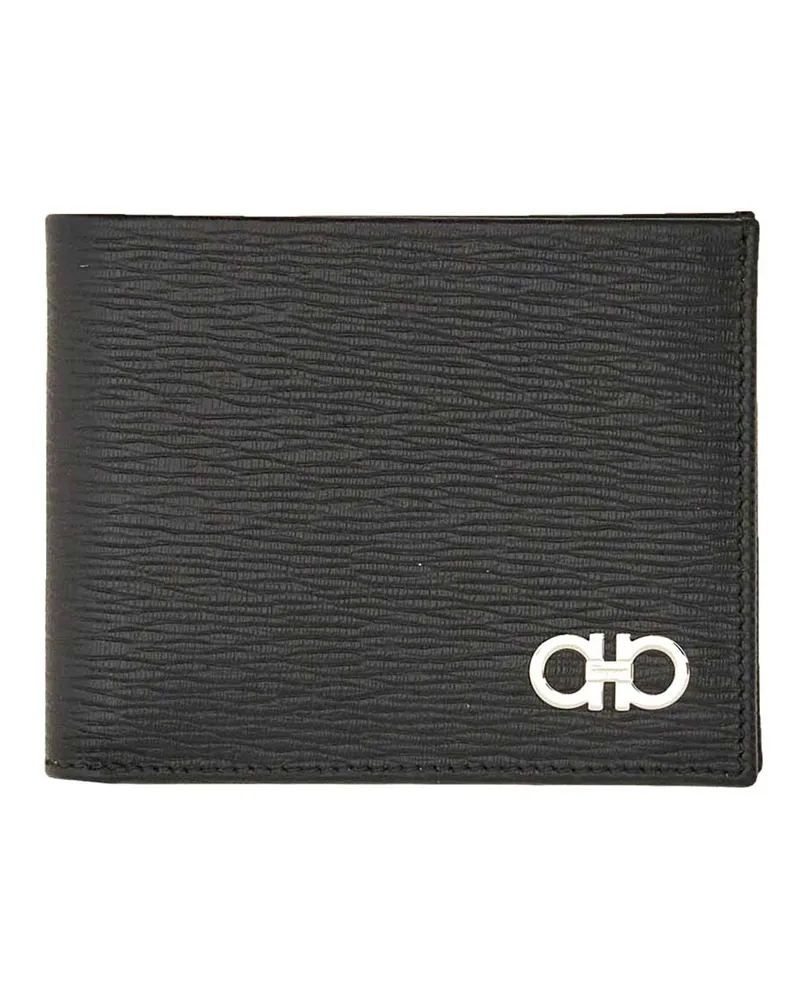 Ferragamo Portemonnaie - Schwarz Schwarz