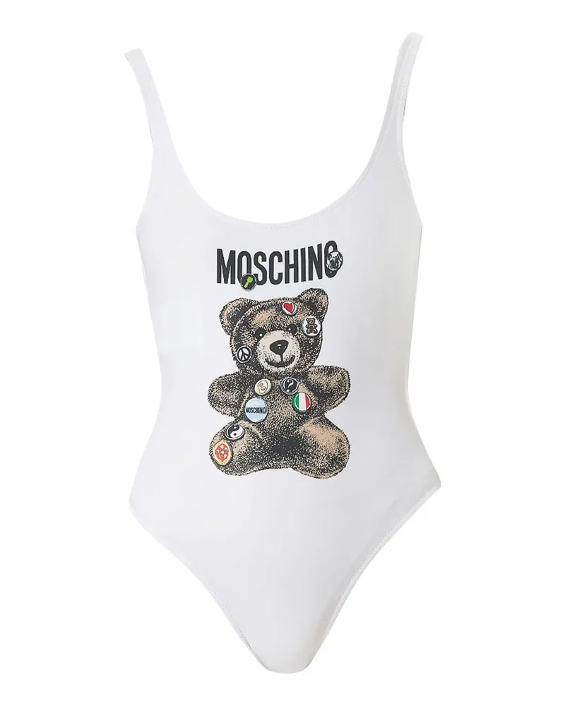 Moschino Badeanzug - Weiß Weiß