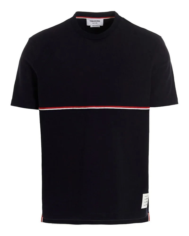 Thom Browne T-Shirt - Blau Blau