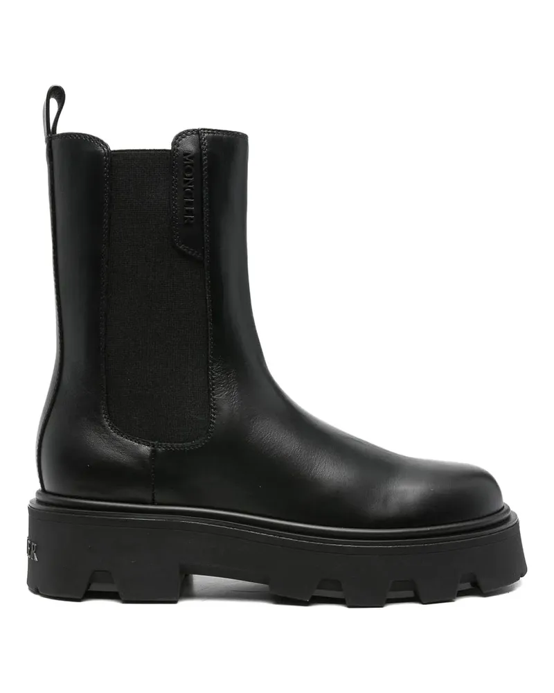 Moncler Stiefeletten - Schwarz Schwarz