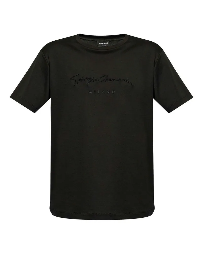 Giorgio Armani T-Shirt - Schwarz Schwarz