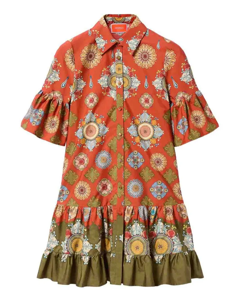 La DoubleJ Knielanges Kleid - Bunt Bunt