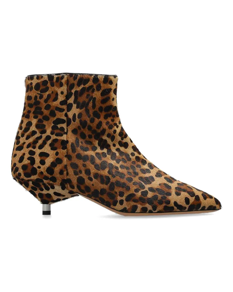 Isabel Marant Stiefeletten - Braun Animal