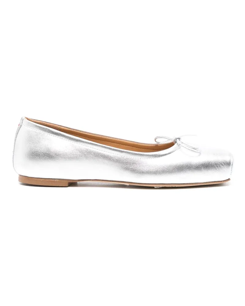 aeyde Ballerinas - Silber Silber