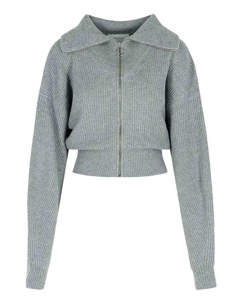 SPORTMAX Cardigan - Grau Grau