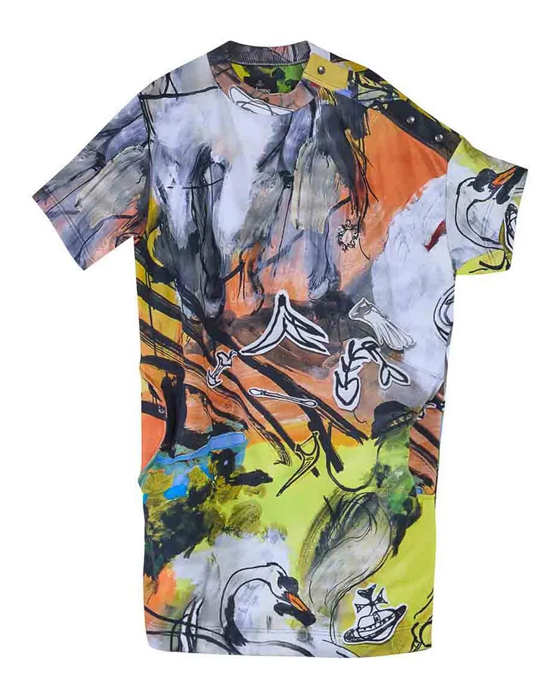 Vivienne Westwood Knielanges Kleid - Bunt Bunt
