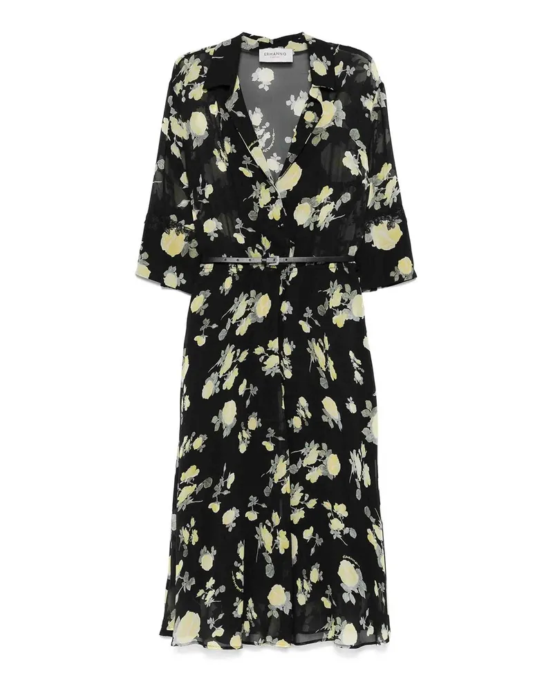 Ermanno Scervino Knielanges Kleid - Gelb Gelb