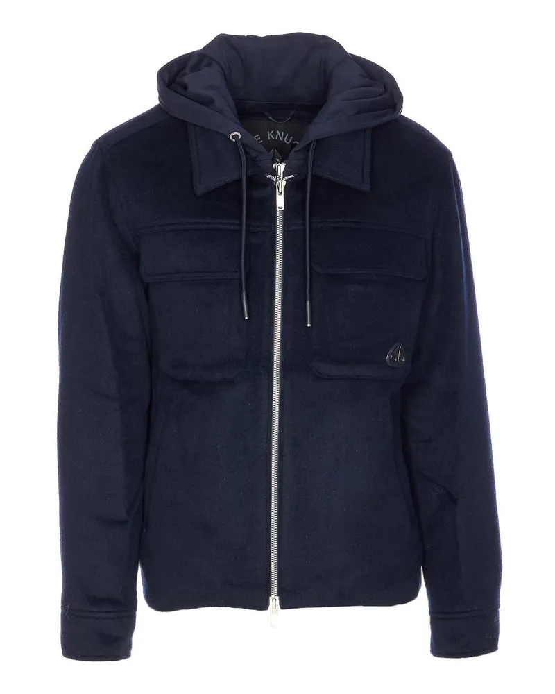 Moose Knuckles Hemd - Blau Blau