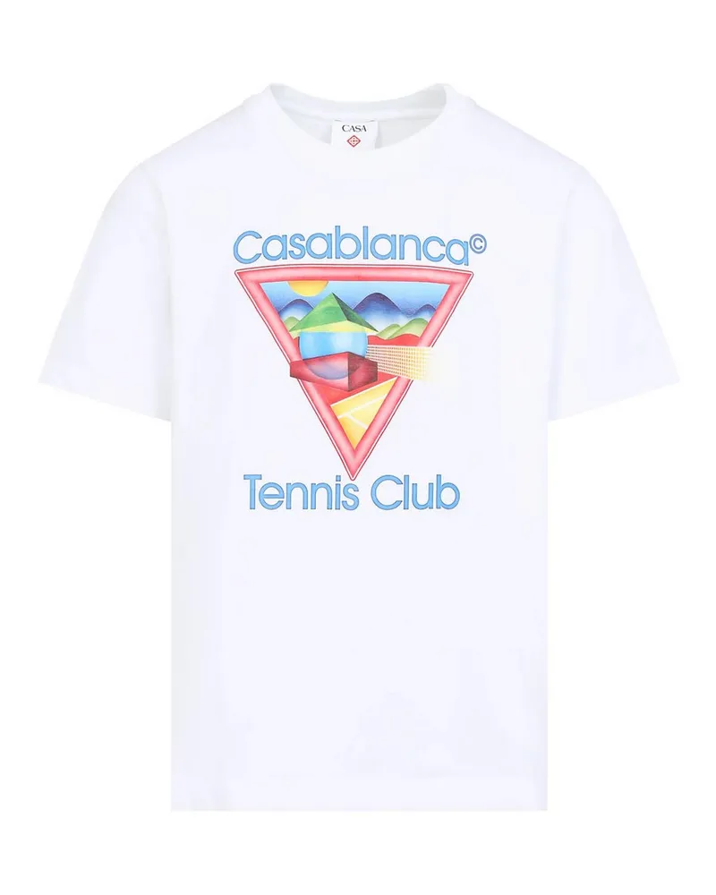 Casablanca Paris T-Shirt - Weiß Weiß