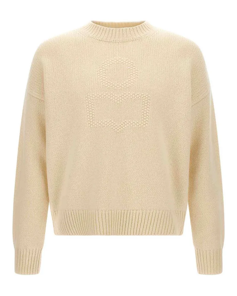 Étoile Isabel Marant Rundhalspullover - Weiß Weiß