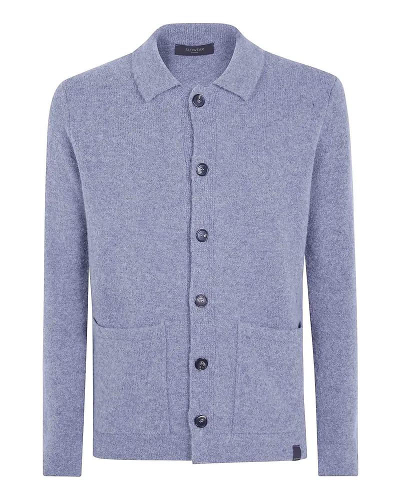 Zanone Cardigan - Grau Grau