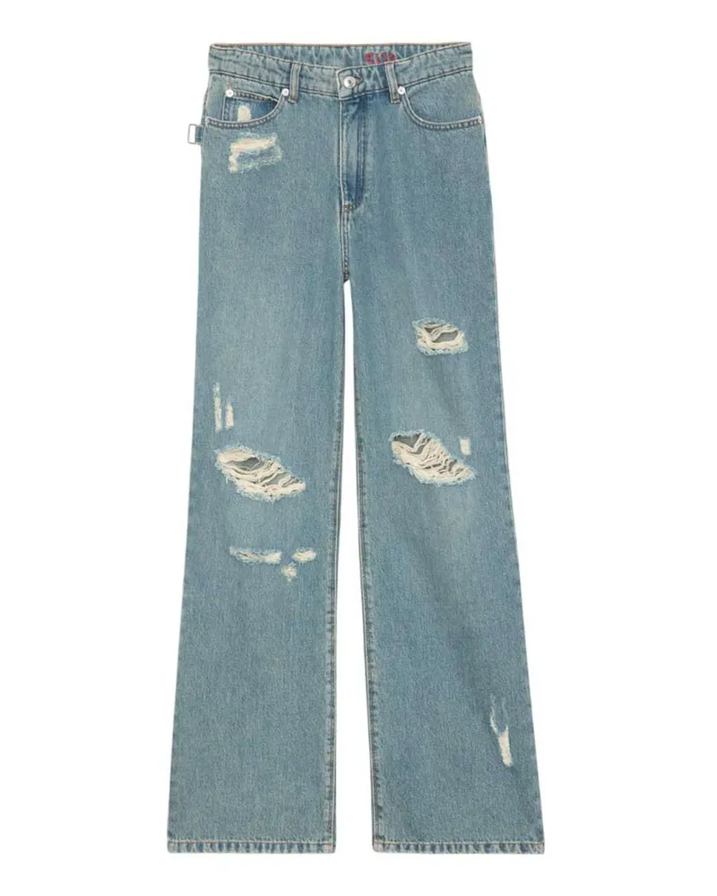 Zadig & Voltaire Straight Leg Jeans - Blau Blau