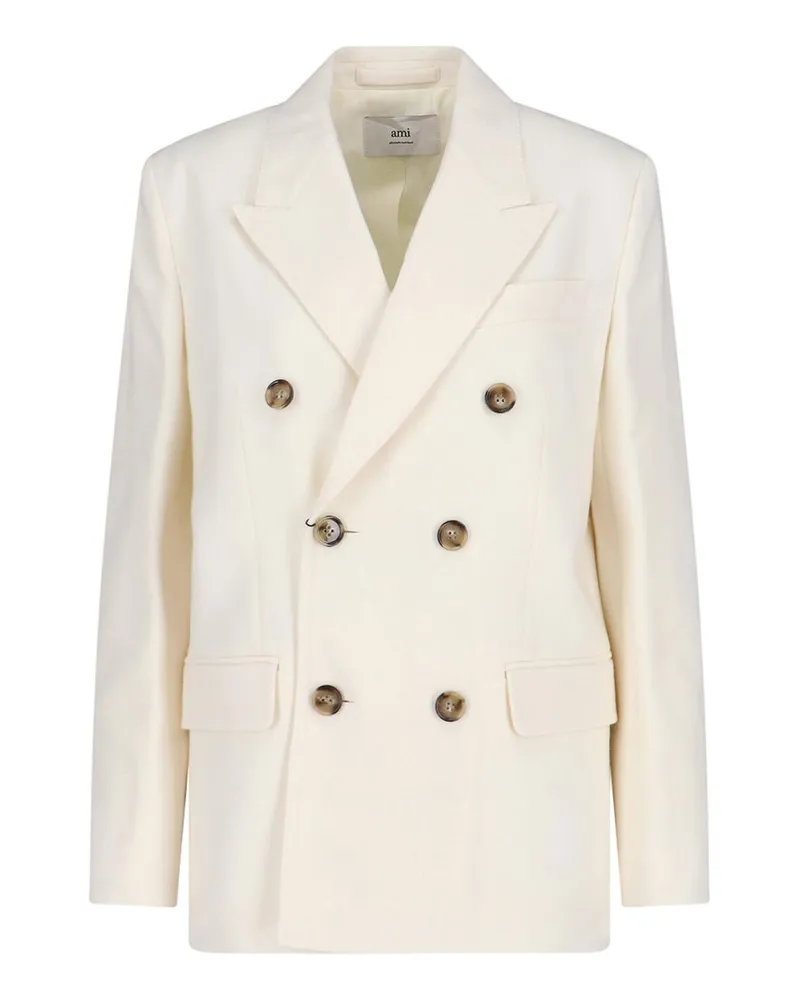 AMI Paris Blazer - Weiß Weiß