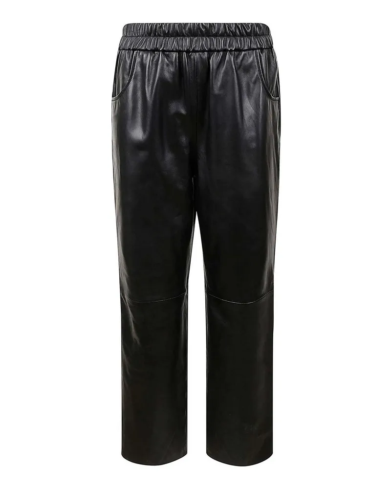 VIA MASINI 80 Casual Hose - Schwarz Schwarz