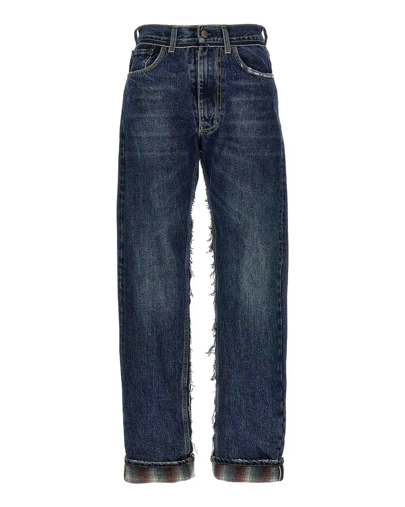 Maison Margiela Bootcut Jeans - Blau Blau
