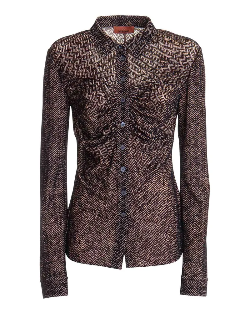 Missoni Hemd - Schwarz Schwarz