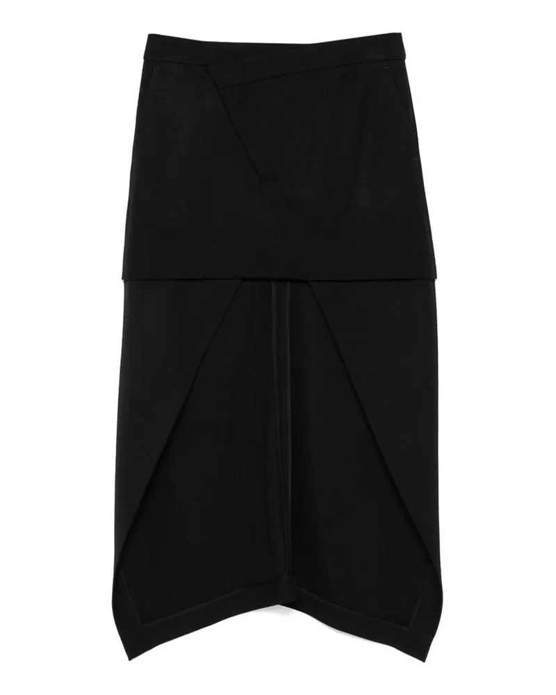 Alexander McQueen Midirock - Schwarz Schwarz