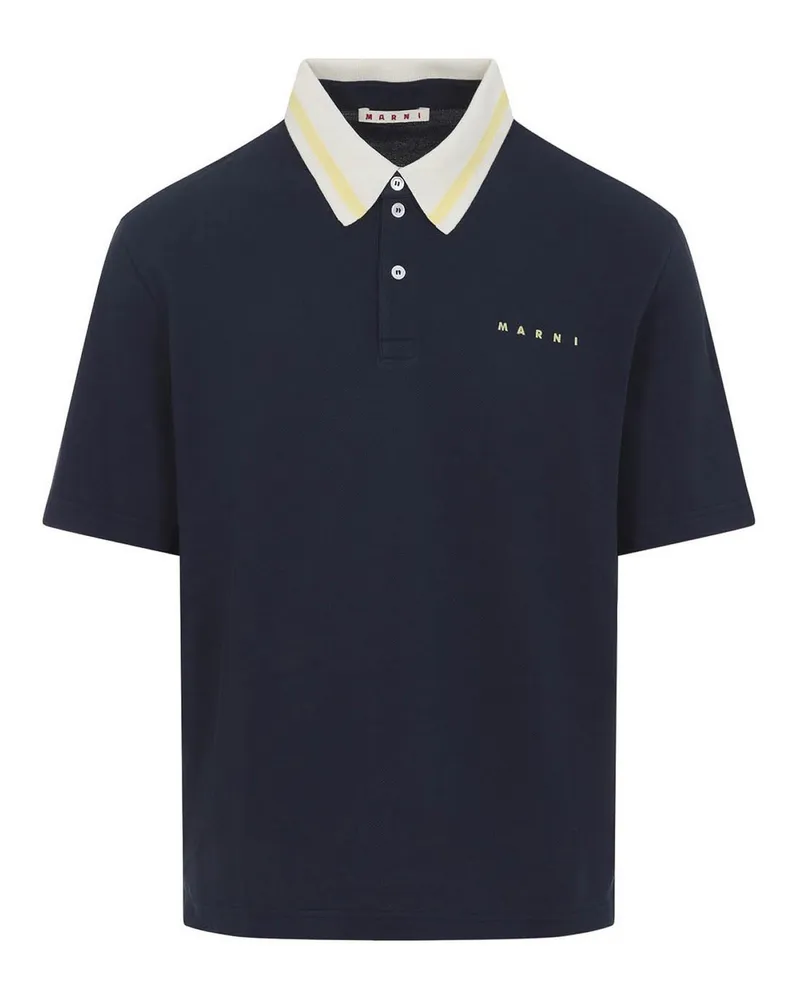 Marni Poloshirt - Blau Blau