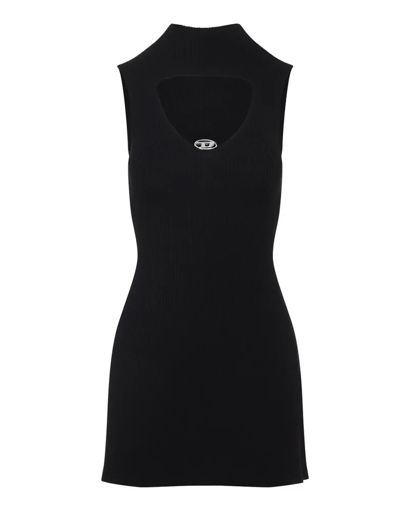 Diesel Kurzes Kleid - Schwarz Schwarz