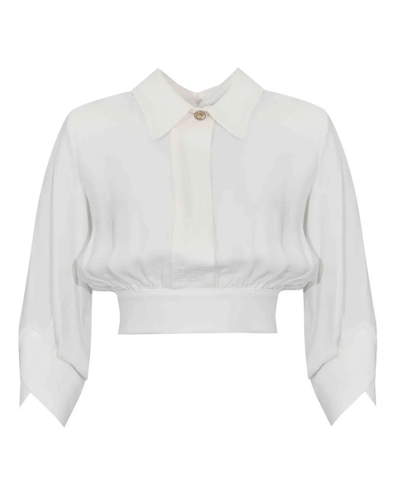 Elisabetta Franchi Hemd - Weiß Weiß