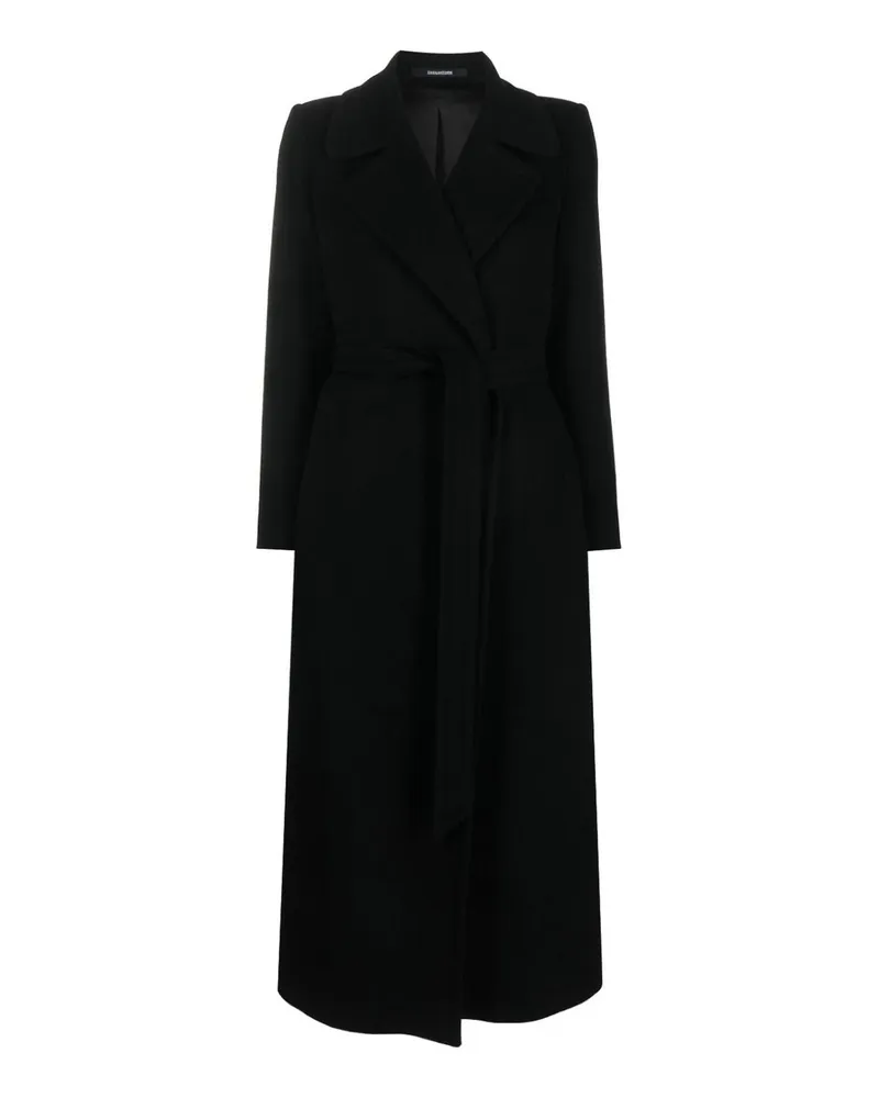 Tagliatore Kurzer Mantel - Schwarz Schwarz