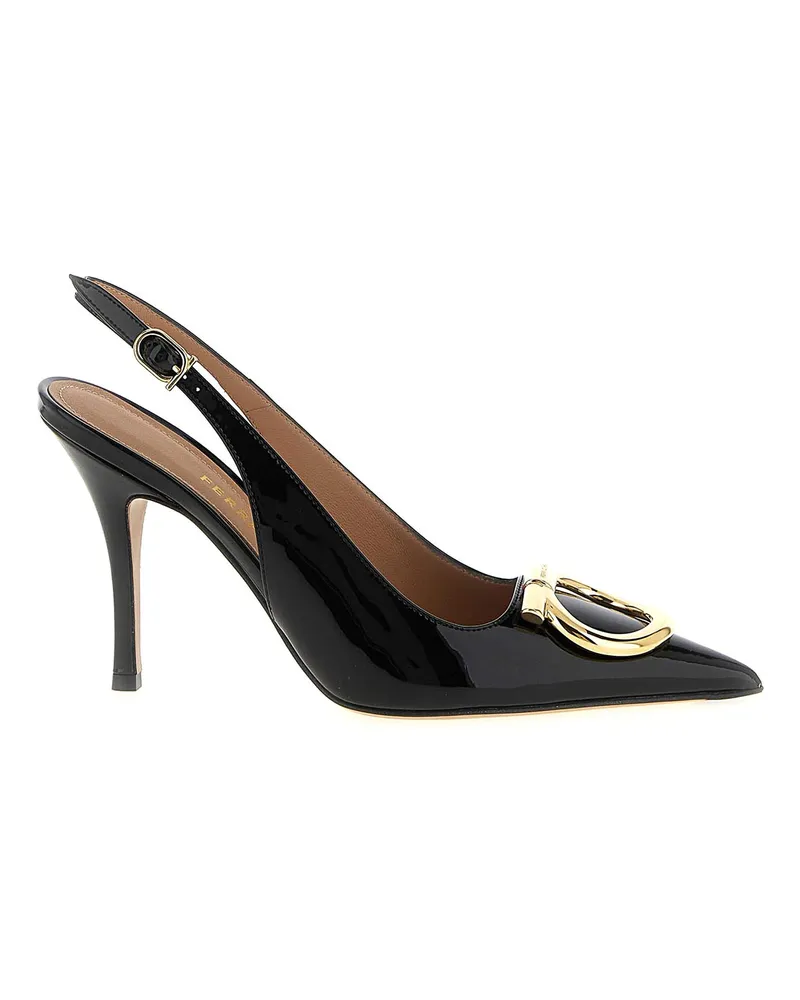 Ferragamo Pumps - Schwarz Schwarz