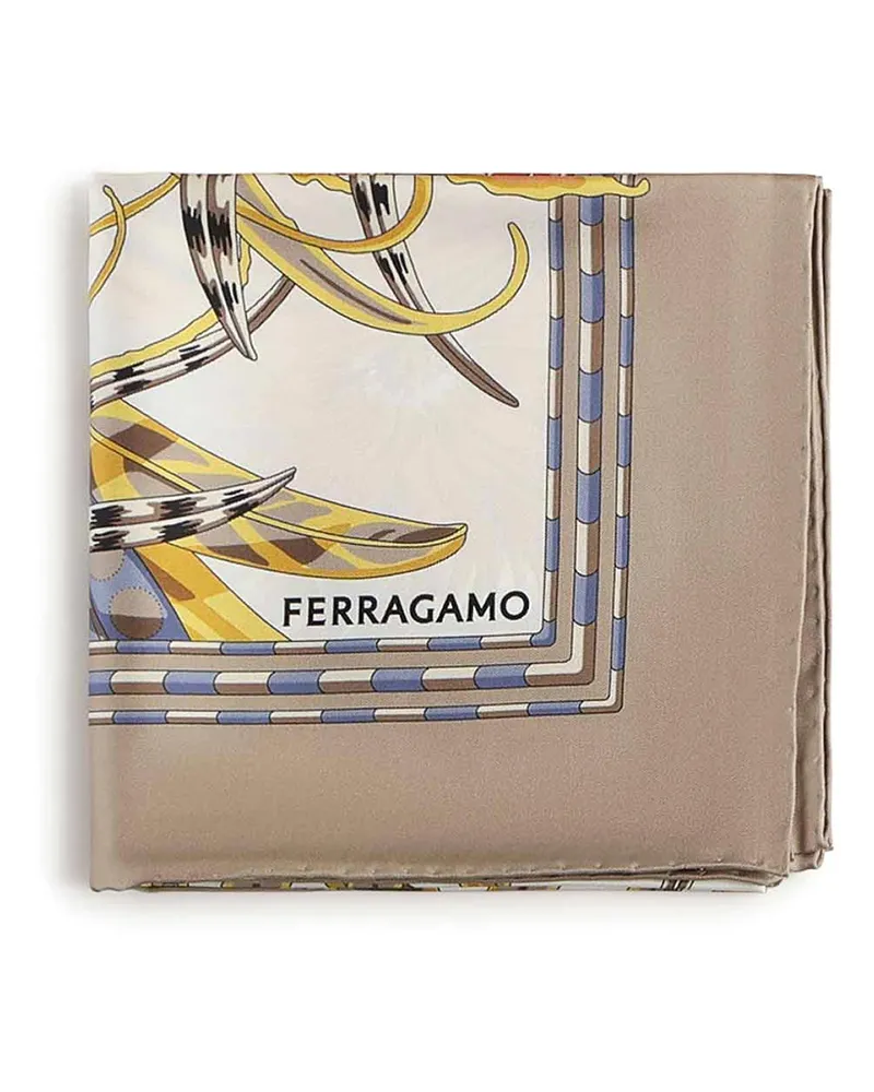 Ferragamo Schal - Bunt Bunt