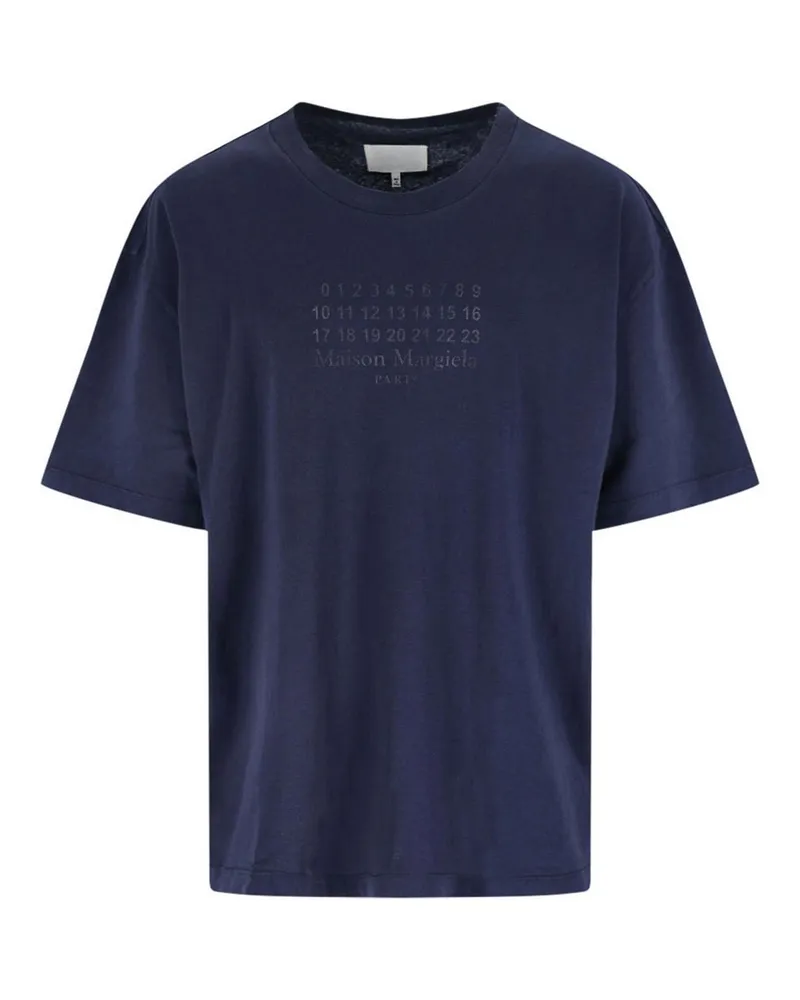 Maison Margiela T-Shirt - Blau Blau
