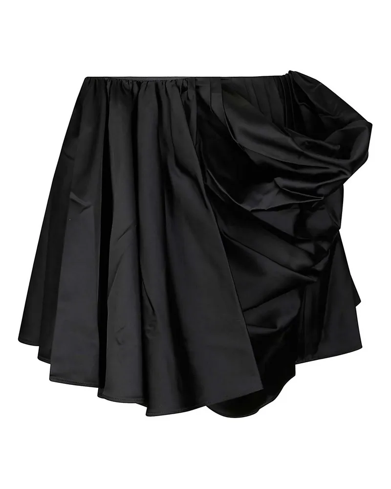 Ganni Minirock - Schwarz Schwarz