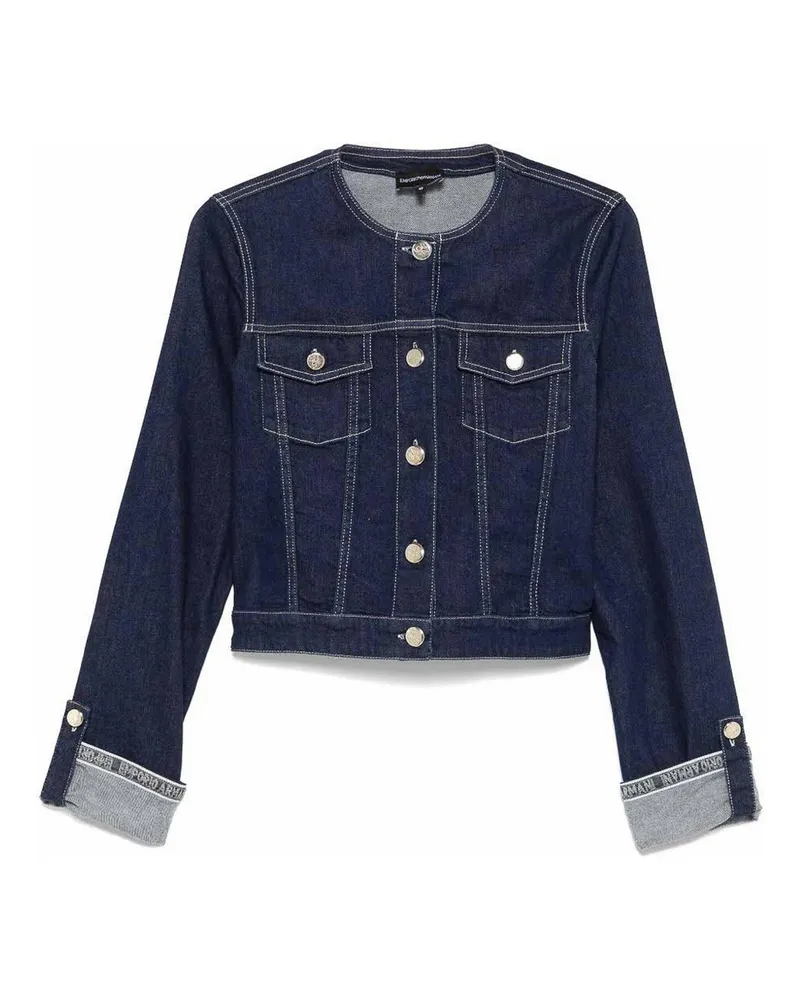 Emporio Armani Jeansjacke - Blau Blau