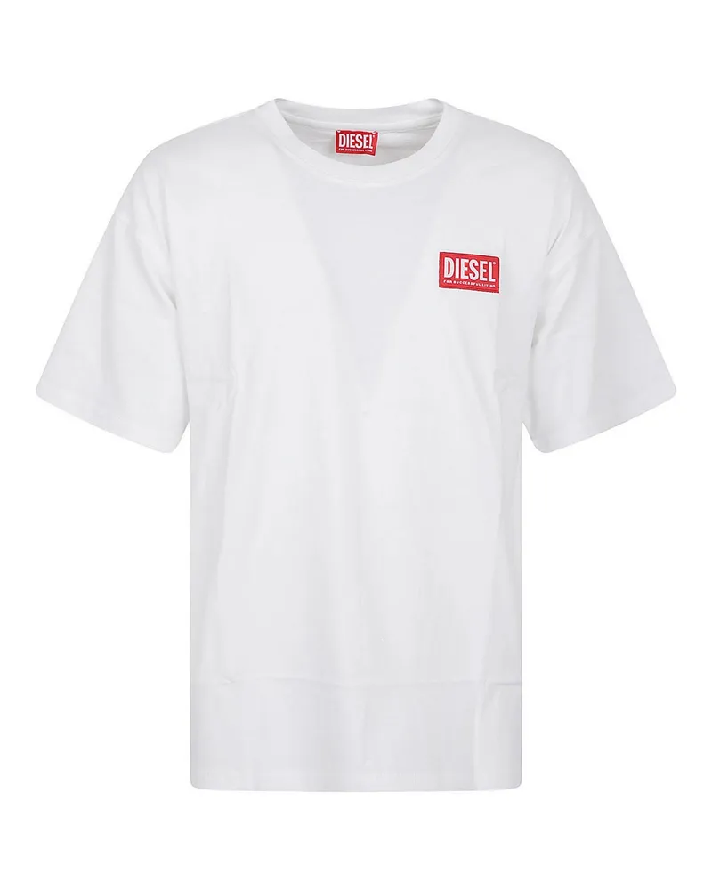 Diesel U-Boot-Pullover - Weiß Weiß