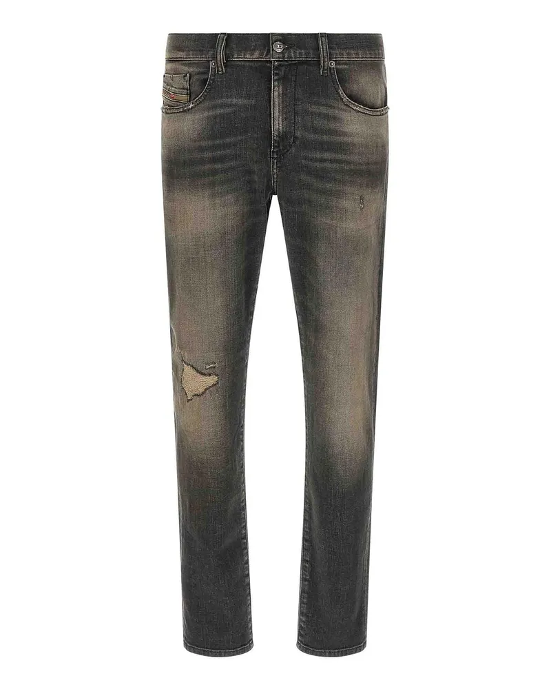 Diesel Straight Leg Jeans - Schwarz Schwarz