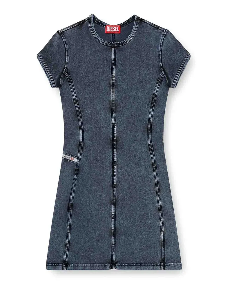 Diesel Kurzes Kleid - Denim Denim