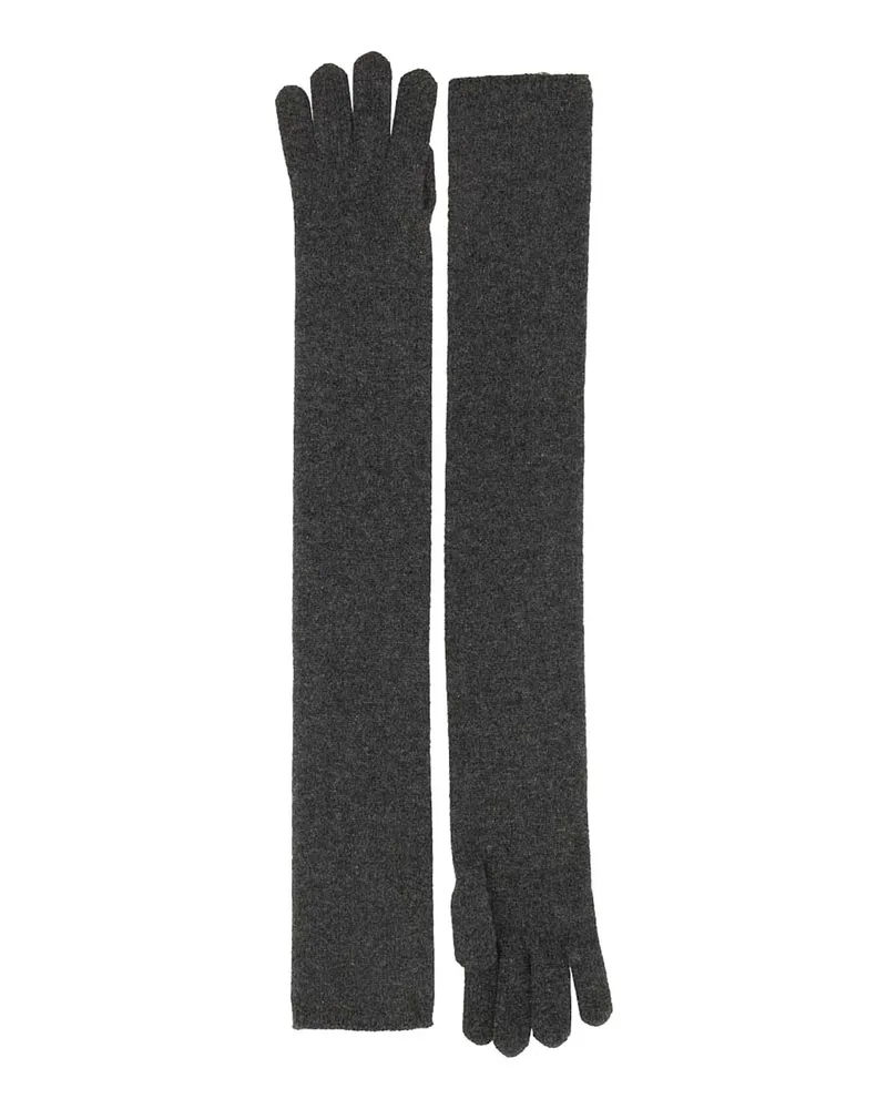 Max Mara Handschuhe - Grau Grau