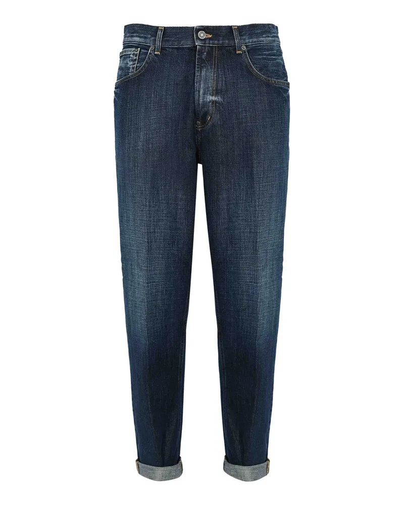 Dondup Straight Leg Jeans - Blau Blau