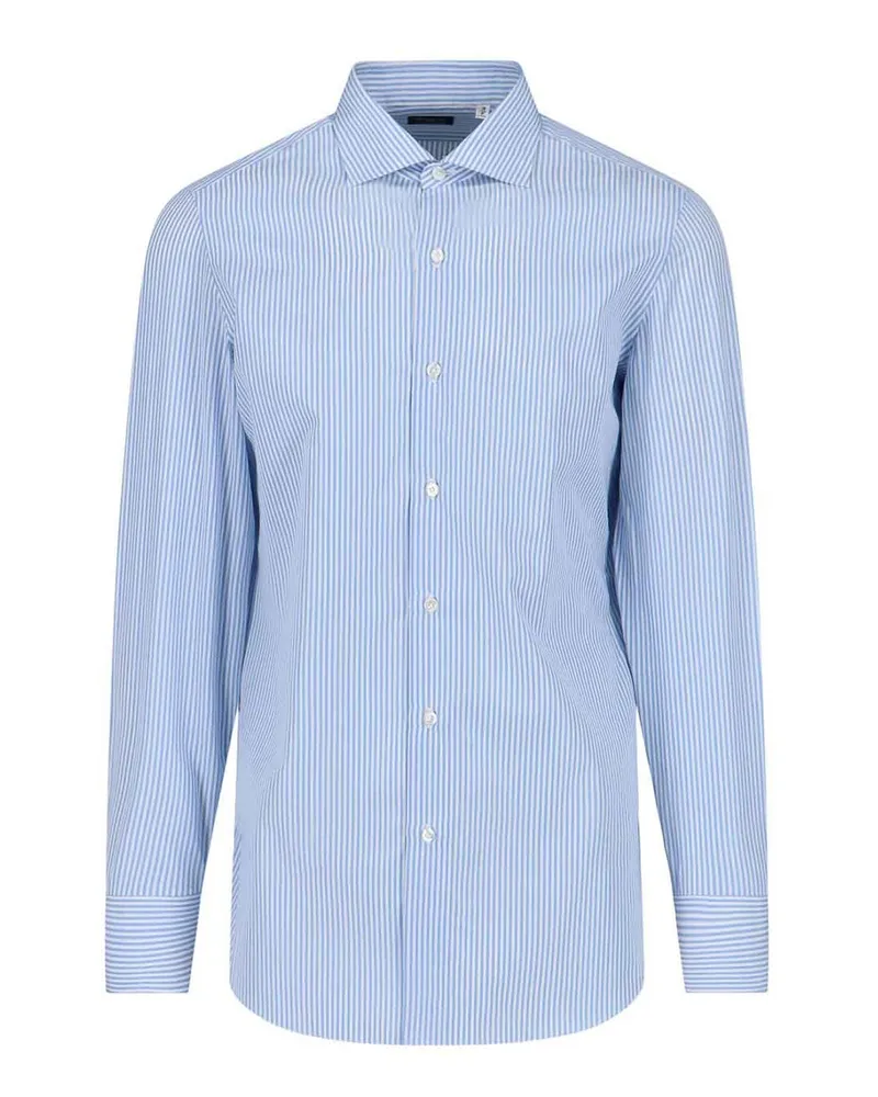 Finamore 1925 Hemd - Blau Blau