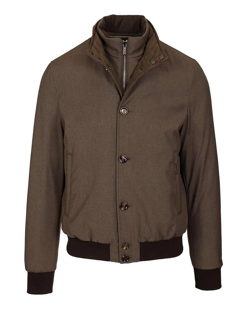 MOORER Bomberjacke - Beige Beige