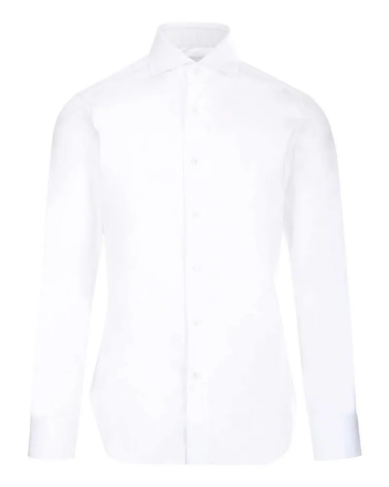 BARBA Hemd - Weiß Weiß