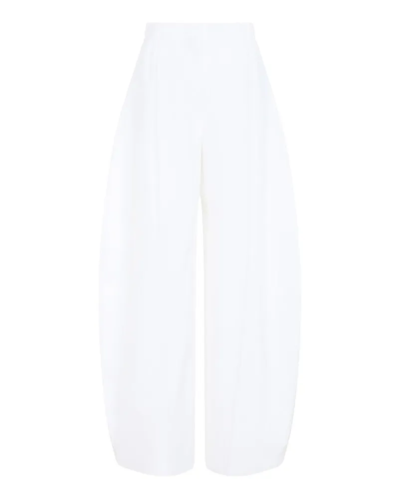 Jacquemus Casual Hose - Weiß Weiß