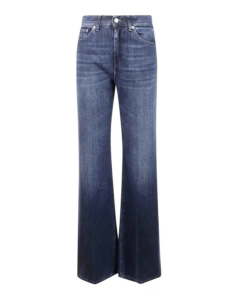 Dondup Straight Leg Jeans - Blau Blau