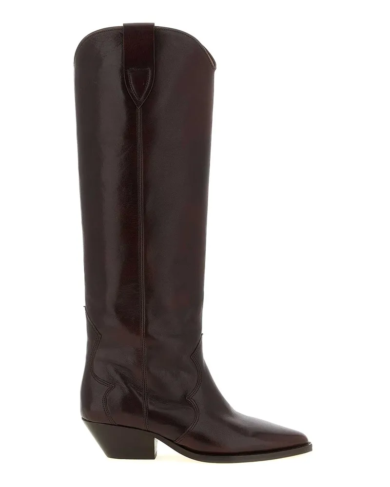 Isabel Marant Stiefel - Bordeaux Dunkelrot