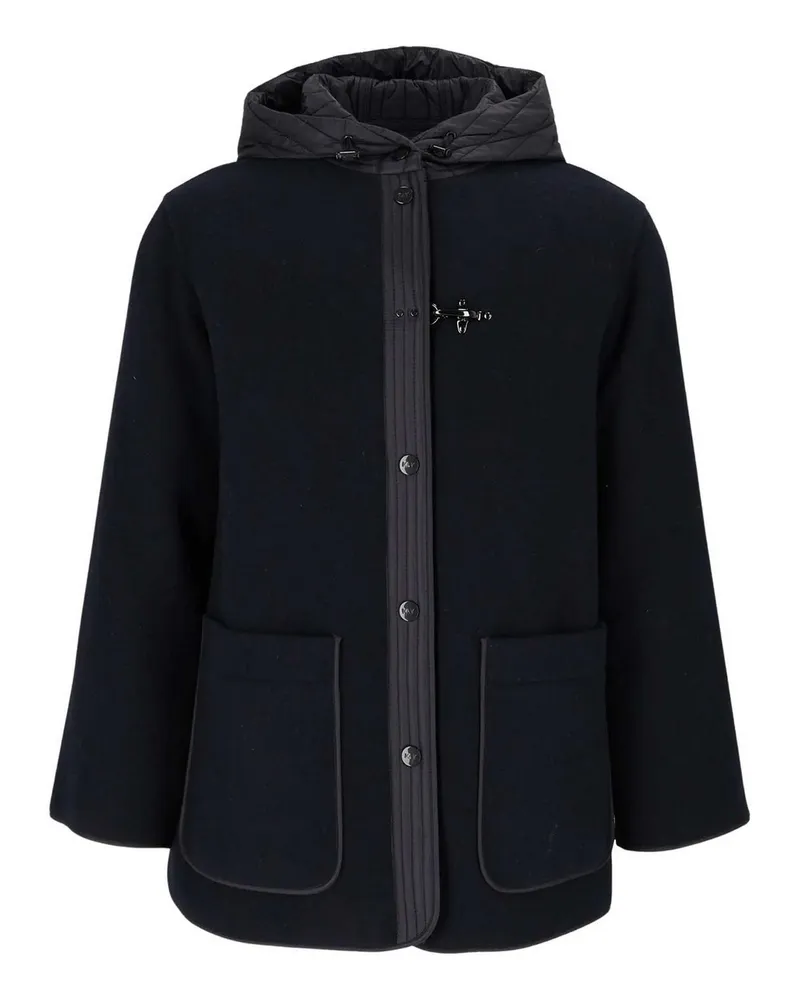 Fay Knielanger Mantel - Blau Blau
