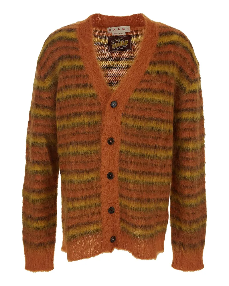 Marni Rundhalspullover - Orange Orange