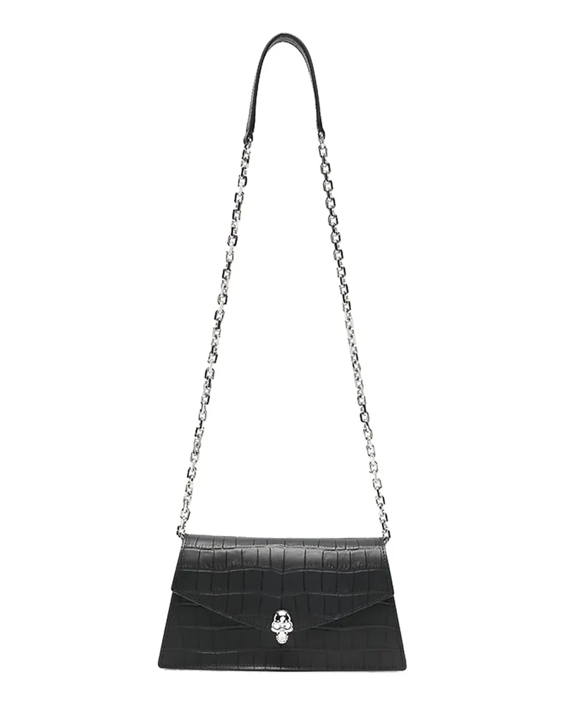 Alexander McQueen Umhängetasche - Schwarz Schwarz