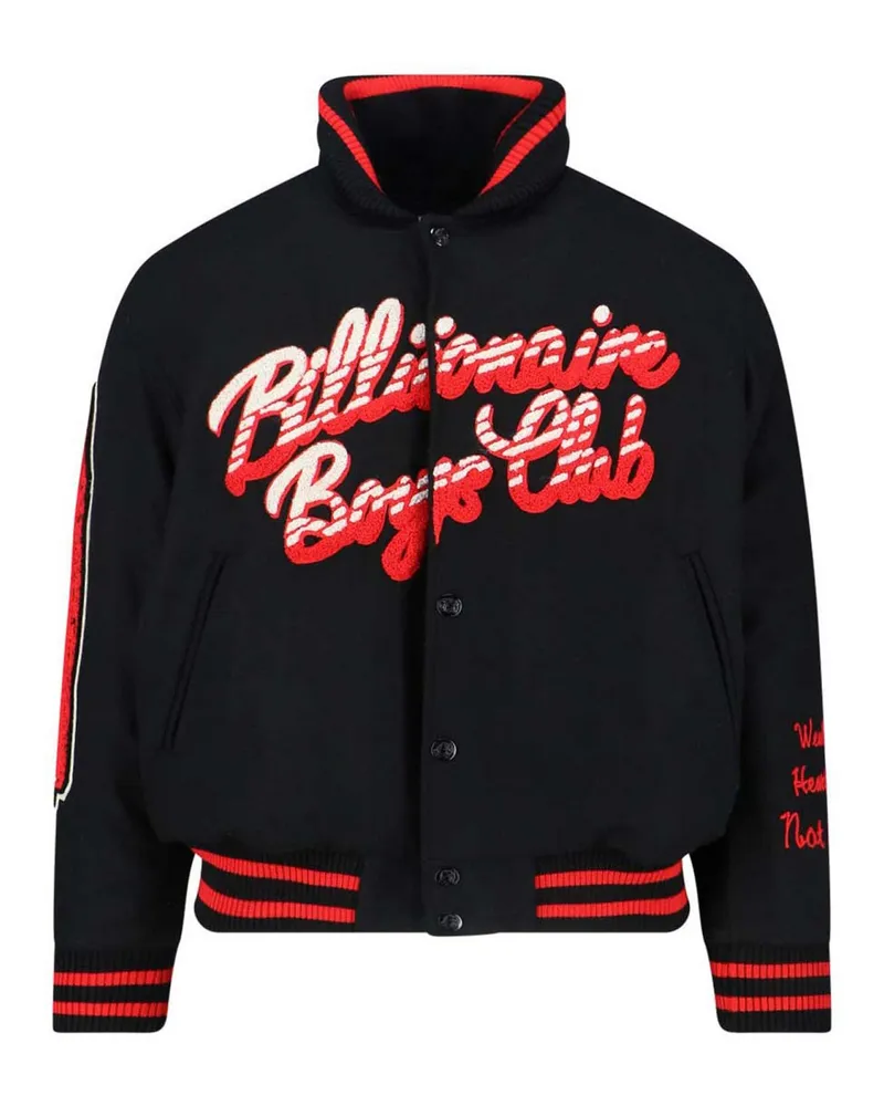 Billionaire Bomberjacke - Schwarz Schwarz