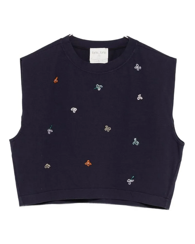 forte_forte T-Shirt - Blau Blau