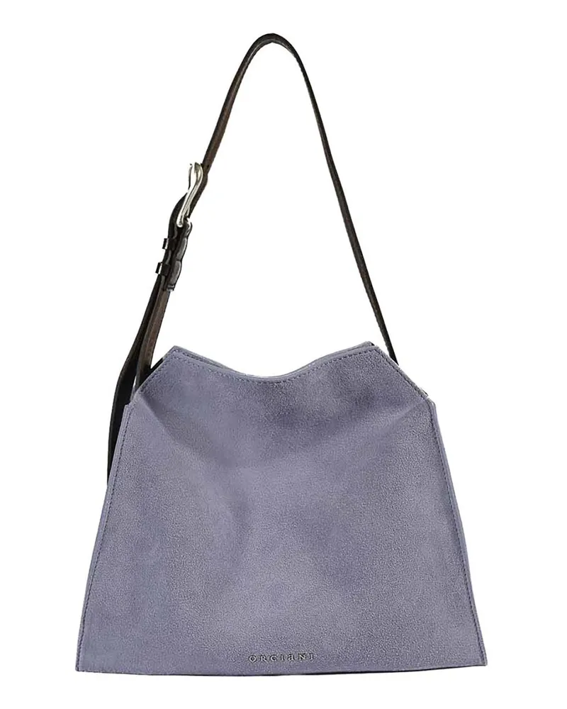 Orciani Schultertasche - Hellblau Hellblau