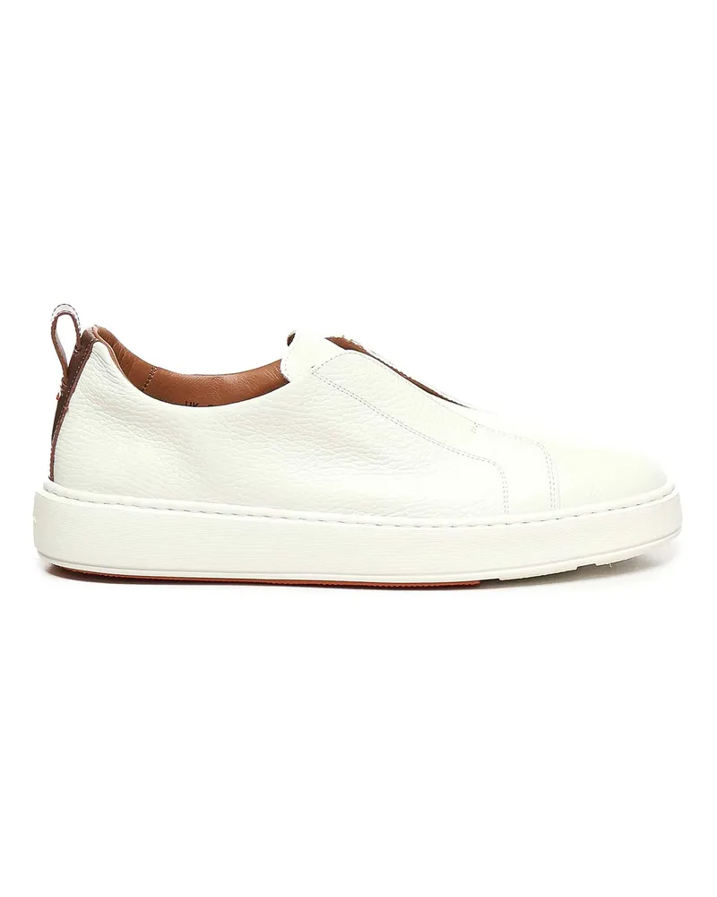 Santoni Sneaker - Weiß Weiß