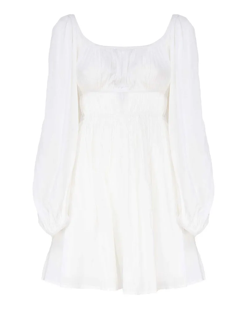 Pinko Maxikleid - Weiß Weiß